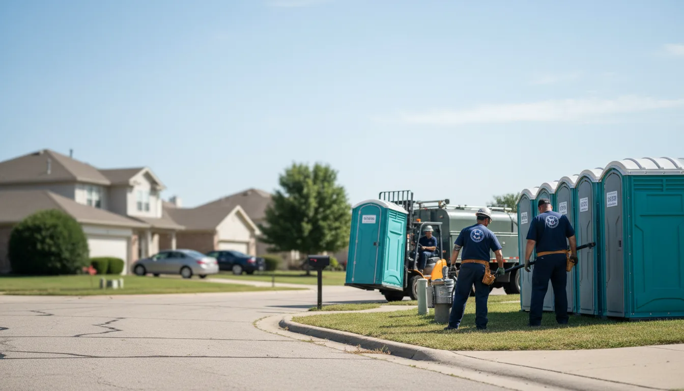 Porta Potty Rental in Yettem, CA near me